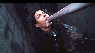 Alien Hentai Porn - Canela Skin Caught by Huge Monster Cock