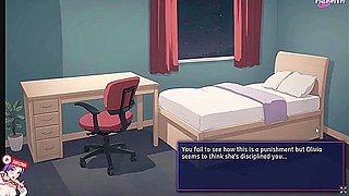 My Girlfriend Has A Hard Day At Work. Relax My Partner. He Gives Me His Panties - Car Toon