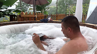 Beautiful Busty Blonde Gives Me the Best Blowjob