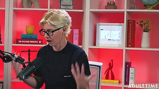 Octavia Reds Big Tits Shine in Gay Casting