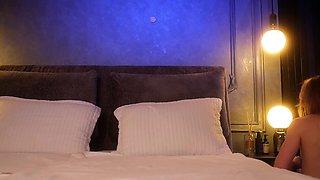 Gorgeous angel on bed