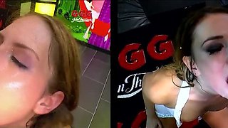 Horny German Sluts Wildly Sucking BWC - Gangbang Blowjob Compilation