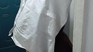 A MILF Lesbian Doctor Cums in a Patient's Mouth