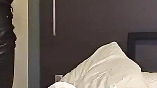 He Sniffs and Licks My Sweaty Boots, White Socks and Feet