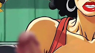 Slutty American MILF 3: All the Married Sluts Do It While the Husbands Are at Work Cartoon Animation