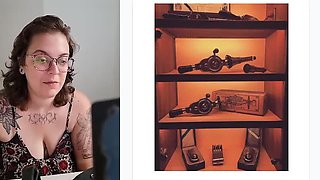 Big Tits Brazilian Gamer Girl Talks Dirty While Playing with Sex Toys