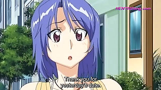 MILFs Kozue & Mai Are Ruined by Horny Cock & Crampied Over & Over - HENTAI UNCENSORED (ENG Sub)