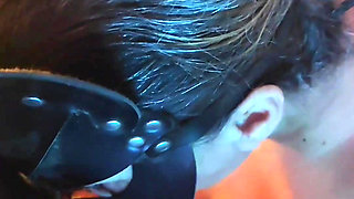 Mistress Domina pov blowjob slave finished on her big tits. Full scene on faphouse