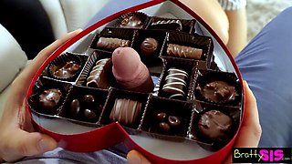  Step Sister Falls For Valentines Day Surprise