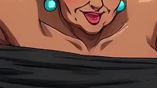 Ai Cartoon Grocery Store Indian Women