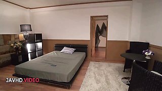 Japanese Beauty Seduces Him at Work