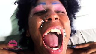 Hot Black Maid Does Some Webcam Black and Ebony