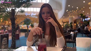 POV : Control MULTIORGASMS on a Date - Remote Sex Toy in a Public Place -