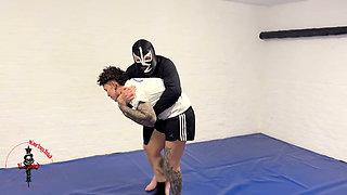 Kourtneyinked Vs Masked Rider - Submission Wrestling Showdown