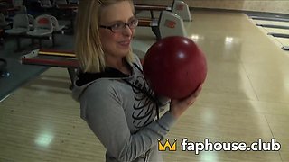 Sweet Teen Pov With Big Tits and Big Boobs Hungry for Thick Cock, Cumming Hard on Glasses