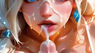 Digital Yumemi 4K Elven Goddess Extreme Close-up Oral & Deep Titty Fuck Wet & Intimate Fantasy