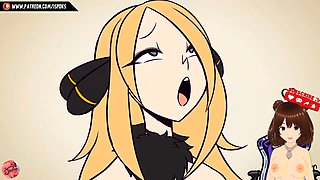 Stepmom and femboy share a bed in wild animated adventure