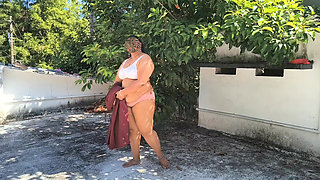 Desi Girl in Skirts, Getting Completely Nude Outdoor