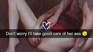 Roommates Girlfriend Rough Fucked & Used