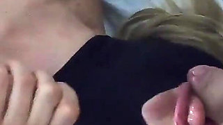 I Didn't Know Who I Do Blowjob. Husband Weared a Mask and Called His Friend