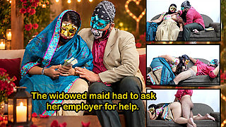 The Widowed Maid Had to Ask Her Employer for Help