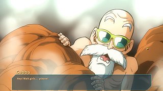 Hilarious college-themed adult game with animated fun and big-titted Asian babes