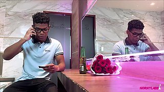 Ebony bombshell hot porn video