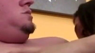 Abbey hot brunette gets boyfriend's cock deep way in mouth & cunt facialaed