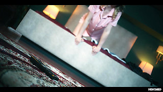 Melody Marks Deepthroat & Cumflation