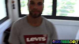 Hung Italian Valentino Pounds His Aussie Jacobs Ass