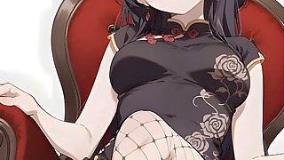 Edging joi, house servant, manga porn