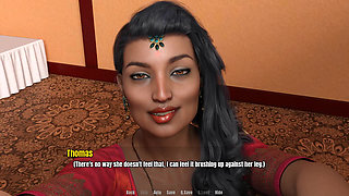 Grandma's house: Indian mature MILF and younger man on wedding ep.45