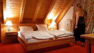 Amateur Blonde Mature Wife Enjoys Sex in High Heels