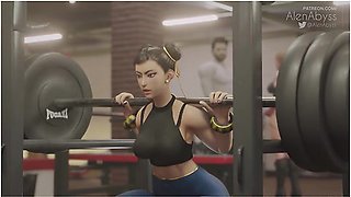 Car Toon In Cammy Gets Creampied While Training Full Vid Street Fighter