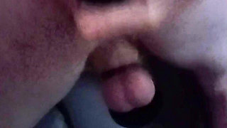 Opening his tight ass with my dildos