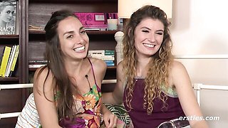 Hot chippy's real female orgasm sex